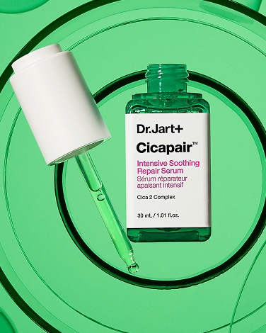 Ceramidin Serum Toner is displayed on a yellow background showing the products texture