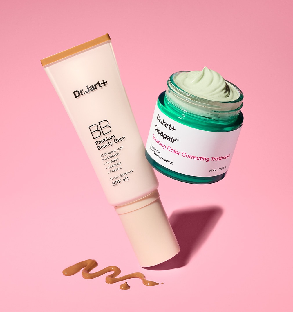 Three containers of Cicapair bestsellers for redness and sensitive skin.