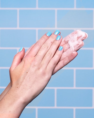 Ceramidin Serum Toner is displayed on a yellow background showing the products texture