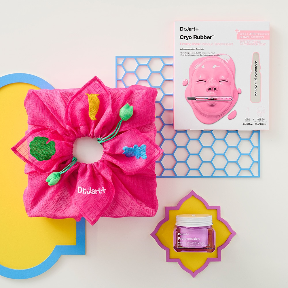 Peptide Firming Face Mask and Bakuchiol Lifting Cream Gift Set for Fine Lines and Wrinkles