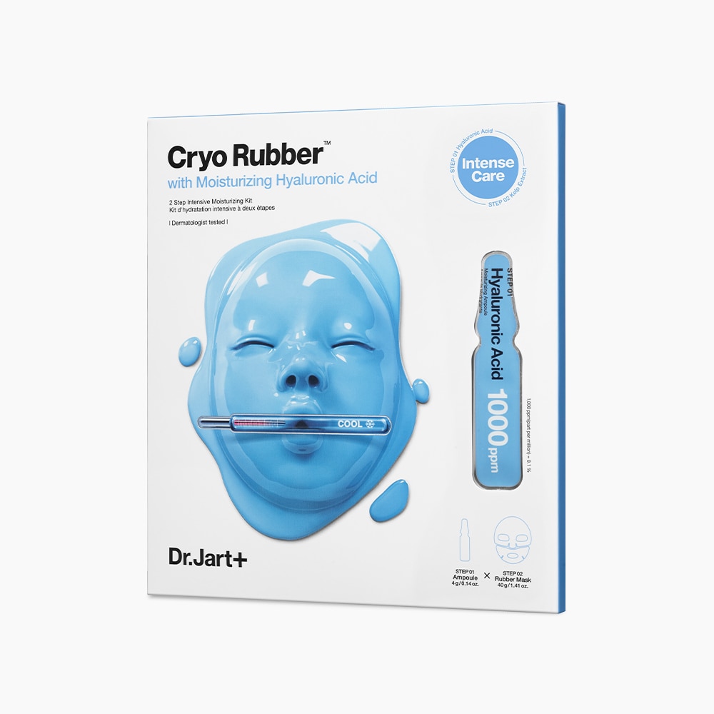 Cryo Rubber™ Face Mask with Moisturizing Hyaluronic Acid