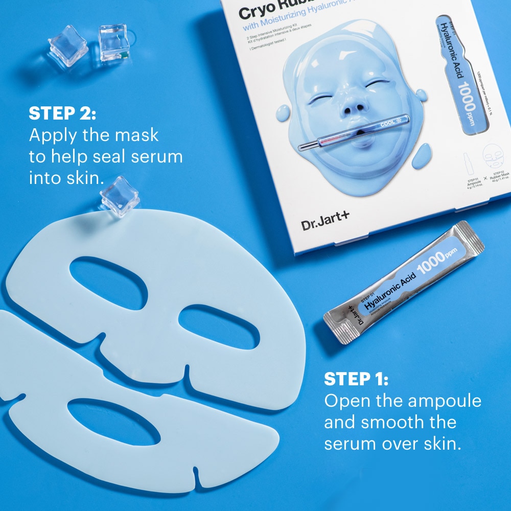 tak skal du have Sherlock Holmes underjordisk Cryo Rubber™ Face Mask with Moisturizing Hyaluronic Acid | Dr. Jart US  E-commerce Site