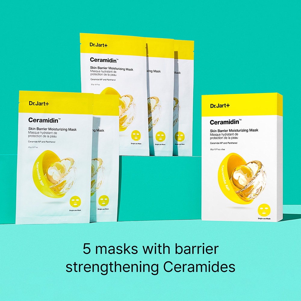 Ceramidin™ Skin Barrier Moisturizing Face Mask 5 Pack | Dr.Jart+