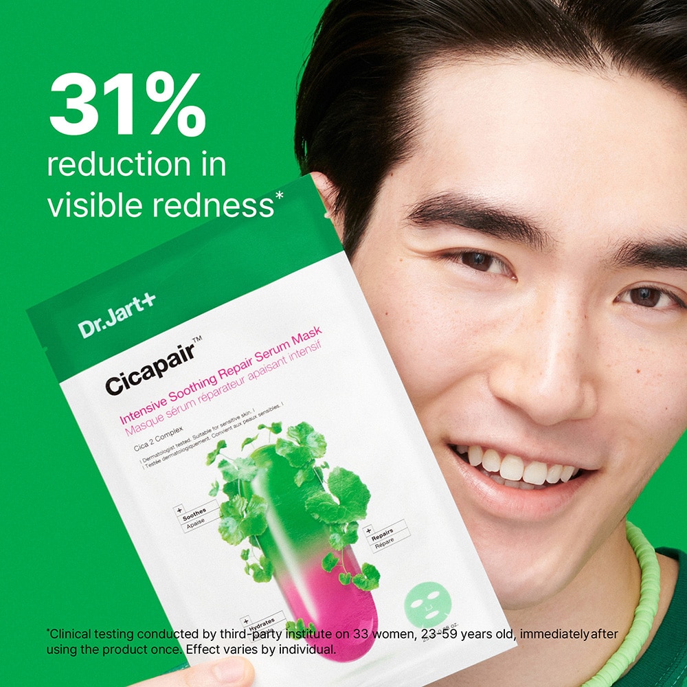 Cicapair™ Sensitive Skin Serum Face Mask for Redness 5 Pack | Dr