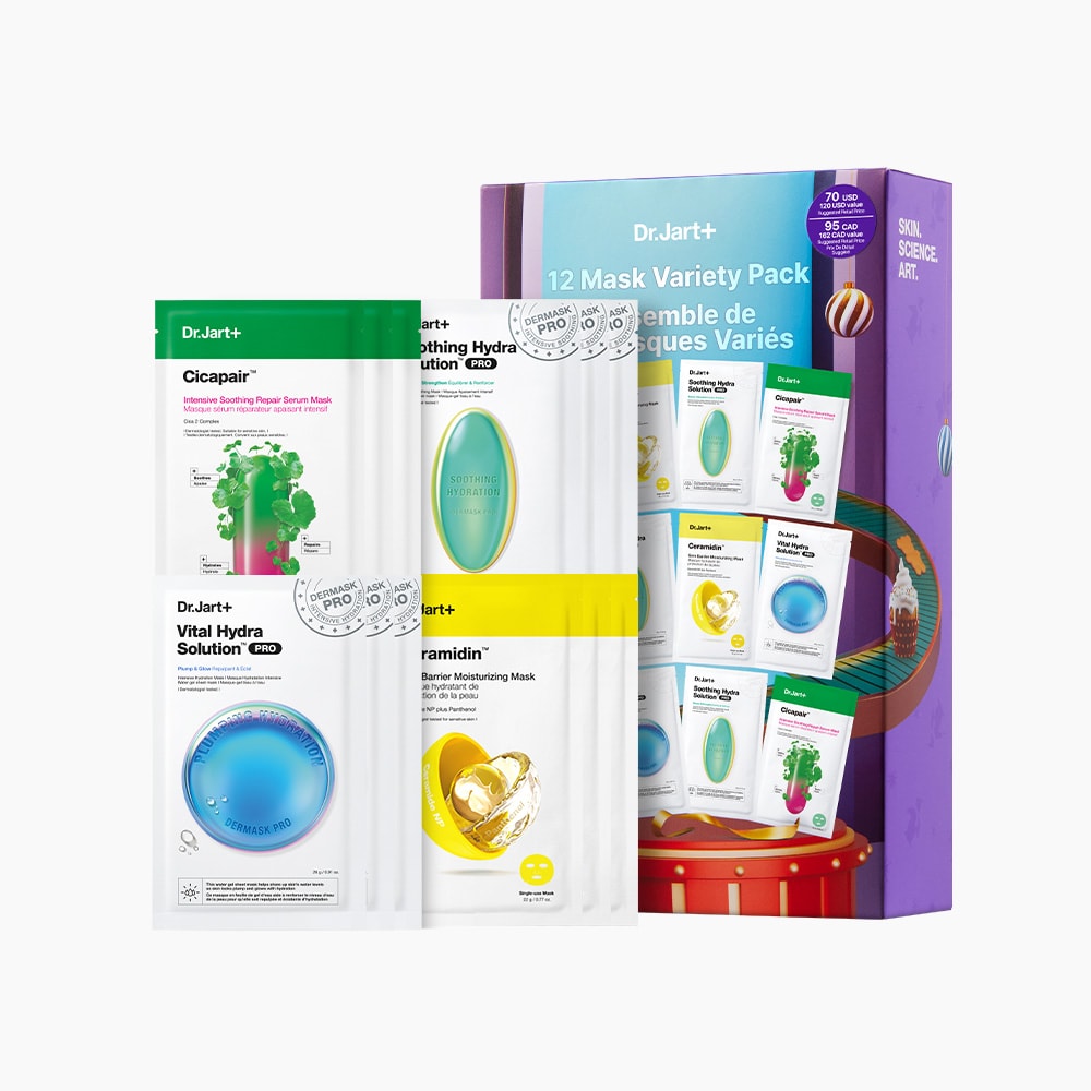 Korean Sheet Mask 12 Pack Gift Set
