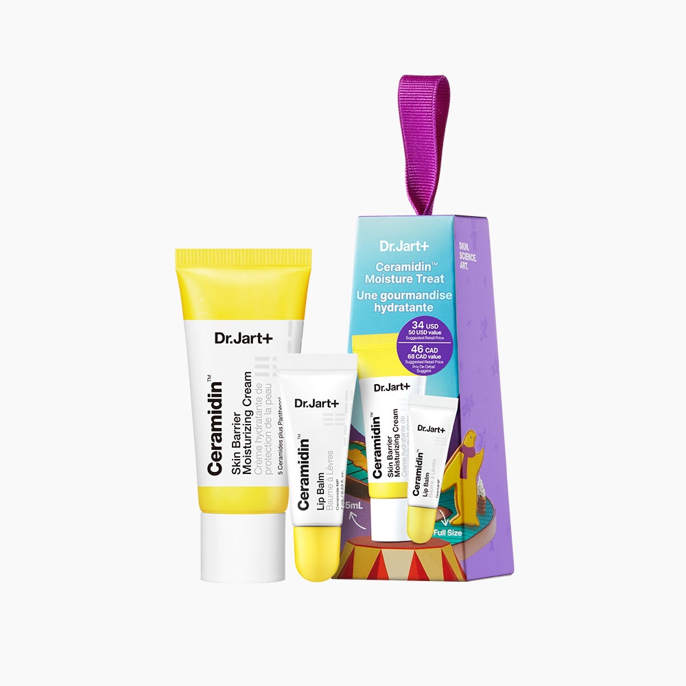 Ceramidin™ Moisture Treat Ornament Gift Set with Face Cream and Lip Balm